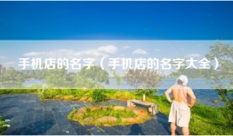 手机店的名字（手机店的名字大全）