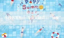 小红书发布2024年度关键词：“抽象”