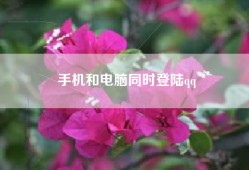 手机和电脑同时登陆qq