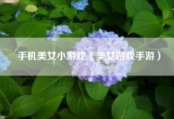 手机美女小游戏（美女游戏手游）