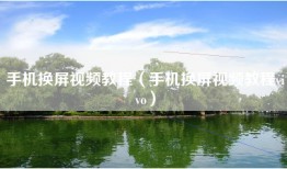 手机换屏视频教程（手机换屏视频教程vivo）