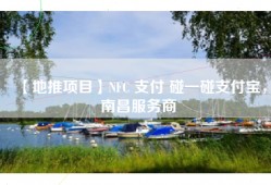 【地推项目】NFC 支付 碰一碰支付宝，南昌服务商