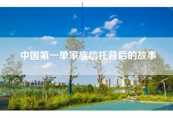 中国第一单家族信托背后的故事