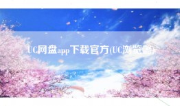 UC网盘app下载官方(UC浏览器)