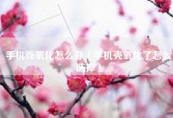 手机壳氧化怎么办（手机壳氧化了怎么洗掉）