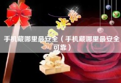 手机藏哪里最安全（手机藏哪里最安全可靠）