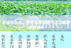 非遗那么火，但什么是非遗？这么理解就很清晰