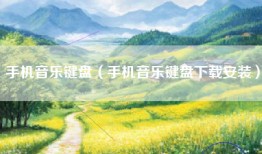 手机音乐键盘（手机音乐键盘下载安装）
