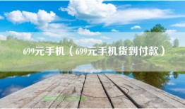 699元手机（699元手机货到付款）