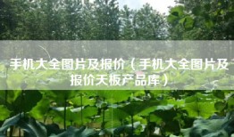 手机大全图片及报价（手机大全图片及报价天板产品库）