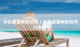 手机键盘映射软件（手机键盘映射软件八爪鱼）