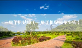三星手机贴膜（三星手机贴膜多少钱）