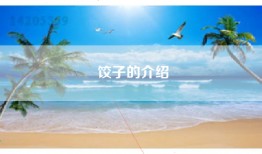 饺子的介绍