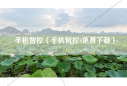 手机智控（手机智控S免费下载）