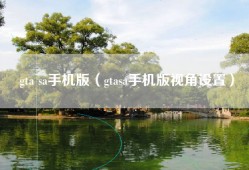 gta sa手机版（gtasa手机版视角设置）