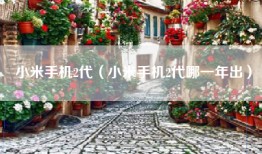 小米手机2代（小米手机2代哪一年出）
