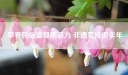 早春民俗盛宴添活力 非遗竞技迎丰年