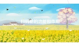 扫码枪的功能和作用