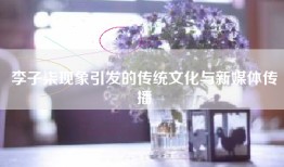 李子柒现象引发的传统文化与新媒体传播