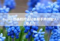Enjoylife访谈群对话站长帮手网创始人：草上飞