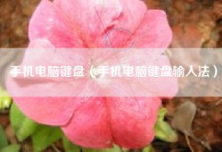 手机电脑键盘（手机电脑键盘输入法）