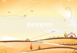 定位手机号码