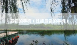 最强的手机（性能最强的手机）
