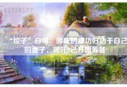 “饺子”自爆：哪吒的成功归功于自己的妻子，哪吒3已开始筹备