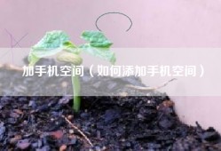 加手机空间（如何添加手机空间）