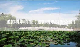 虚拟机手机版（虚拟机手机版免费）