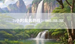 24小时服务热线：4008-288-288