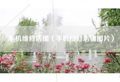 手机维修店铺（手机维修店铺图片）