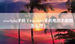 vivox9plus手机（vivox9plus手机电池不耐用怎么办）