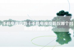 手机电视投影（手机电视投影仪哪个对眼睛伤害最小）