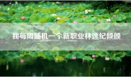 我每周随机一个新职业林逸纪倾颜