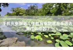 手机充电倒退（手机充电倒退充不进去是什么原因）