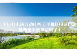 手机打电话自动挂断（手机打电话自动挂断是不是被监听了）
