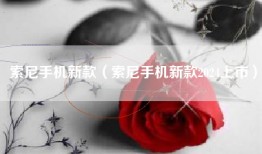 索尼手机新款（索尼手机新款2024上市）