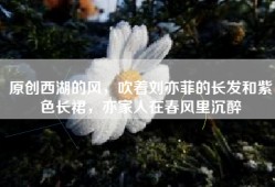 原创西湖的风，吹着刘亦菲的长发和紫色长裙，亦家人在春风里沉醉