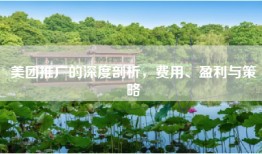 美团推广的深度剖析，费用、盈利与策略