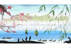 红米手机屏幕失灵（红米手机屏幕失灵怎么办,按什么都不好使）
