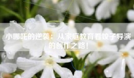 小哪吒的逆袭：从家庭教育看饺子导演的创作之路！