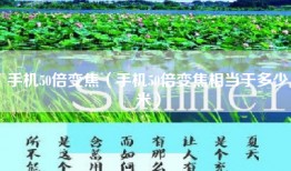 手机50倍变焦（手机50倍变焦相当于多少米）