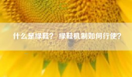 什么是绿鞋？ 绿鞋机制如何行使？