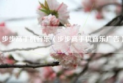 步步高手机音乐（步步高手机音乐广告）