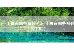 vivo手机有哪些系列（vivo手机有哪些系列的手机）