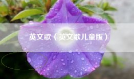 英文歌（英文歌儿童版）