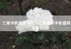 三星手机值得买吗（三星哪款手机值得入手）