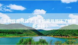 手机液晶屏坏了（手机液晶屏坏了修要多少钱）