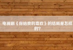 电视剧《你给我的喜欢》的结局是怎样的？